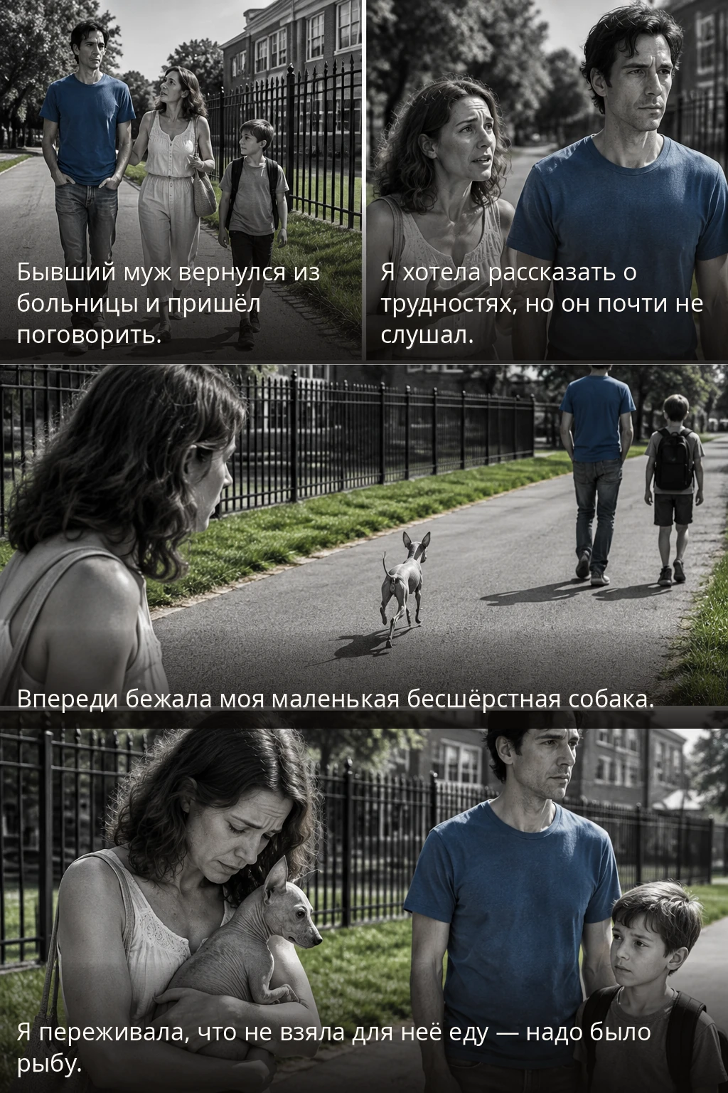 Нуар — изображение по сновидению «Встреча с бывшим супругом»
