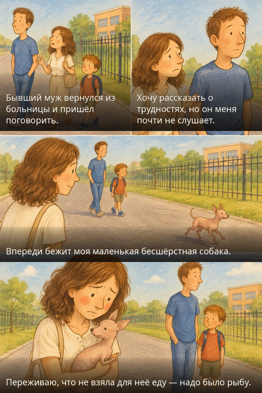 Книжка — изображение по сновидению «Встреча с бывшим супругом»